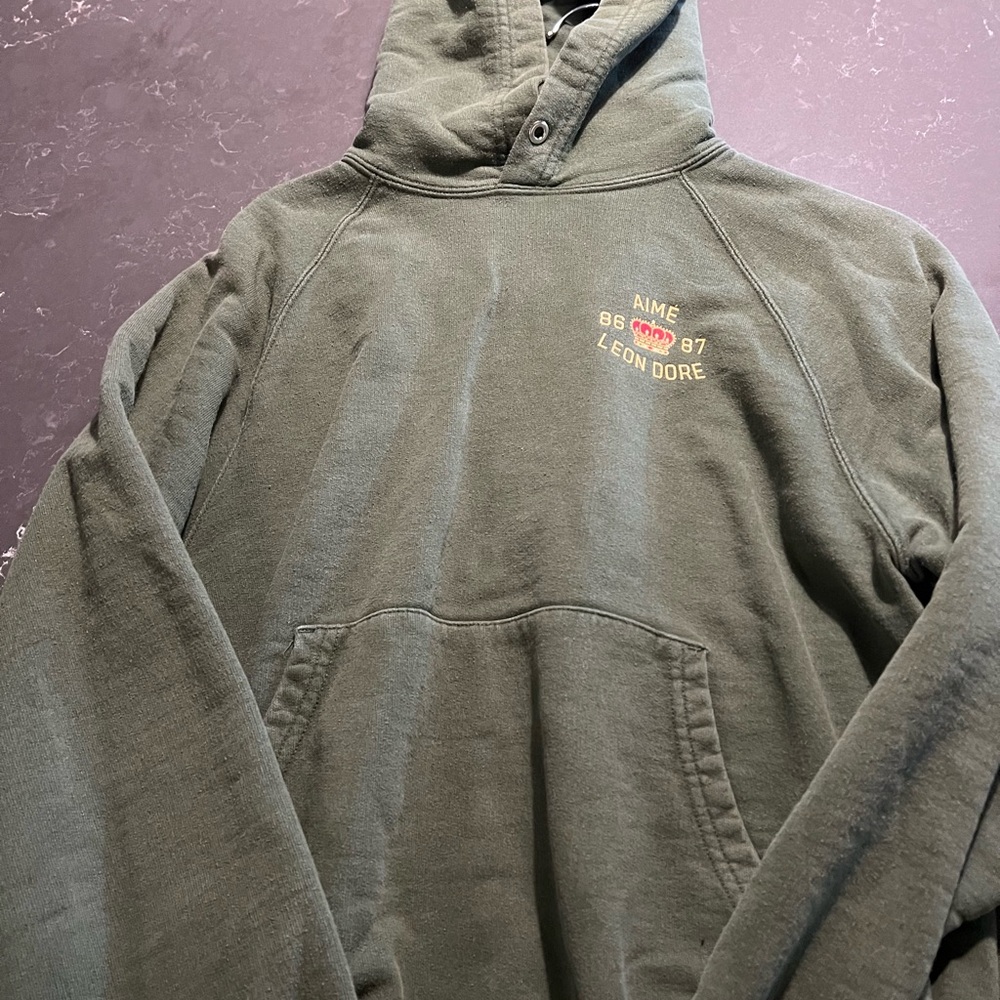 Aime Leon Dore Green Hoodie